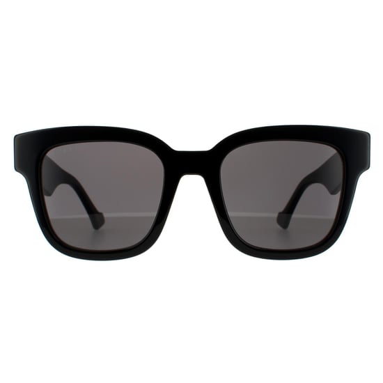 Gucci Rechteckige Damen Sonnenbrille Schwarz Grau - Image 1