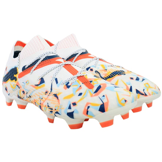Puma Future Ultimate 7 FG/AG "Creativity Pack" Weiße Herren-Fußballschuhe - Image 3