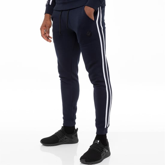 Marineblaue Herren-Trainingsanzug-Jogger| Enzo Designer Menswear - Image 1