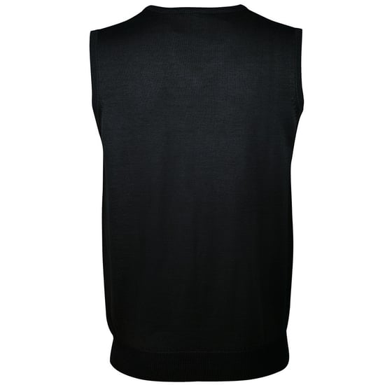 SOLS Unisex Herren ärmellose V-Ausschnitt Pullover Weste (Schwarz) - Image 2