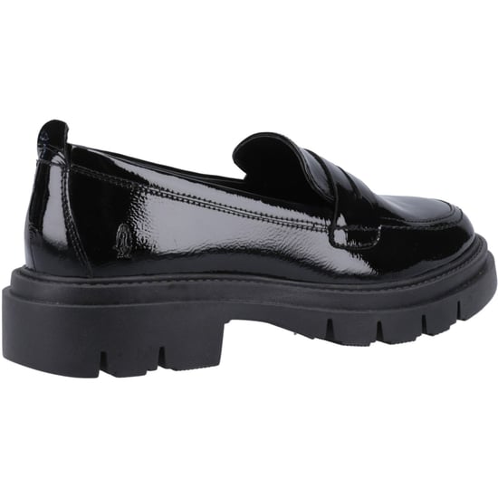 Hush Puppies Reece Leder Damen Schwarz Loafers - Image 2