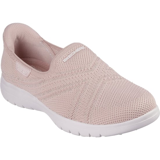 Skechers On-the-GO Flex Excellency Textile Damen Sneakers in Rosa - Image 1