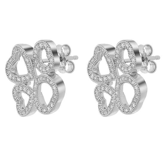 Orphelia 'Rilla' Damen 925 Sterling Silber Stud Ohrringe - Silber ZO-7356 - Image 3