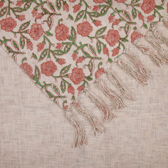 Paoletti Delphine Printed Cotton Throw