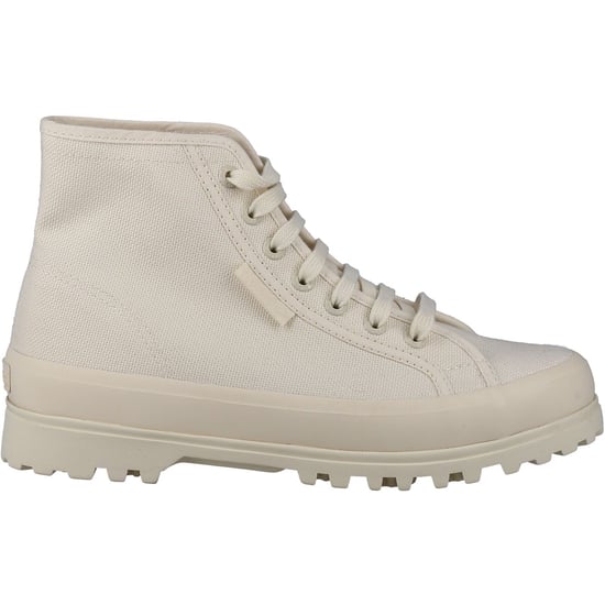 Superga 2341 Alpina Baumwolle Damen Beige Stiefel - Image 1