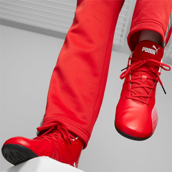 PUMA Unisex Scuderia Ferrari Carbon Cat Mid Driving Shoes