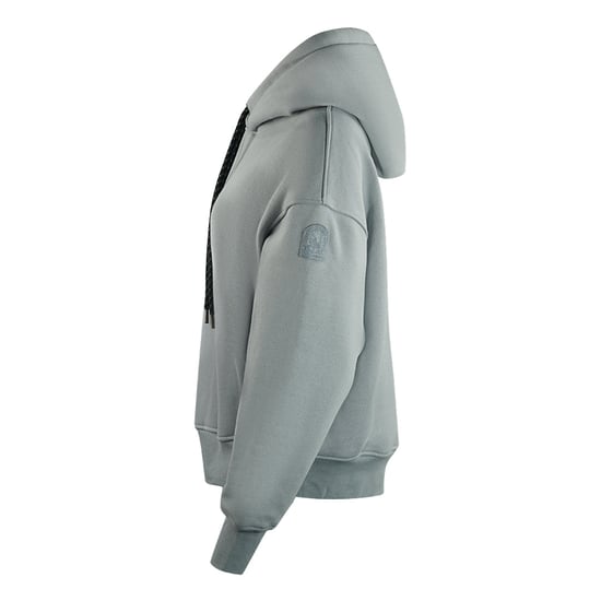 Parajumpers Githa Plain Shark Grauer übergroßer Kapuzenpullover - Image 3