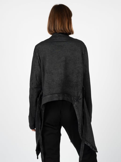 La Haine Inside Us Strickjacke Melli Damen schwarz - Image 4