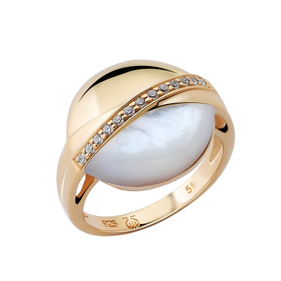Orphelia Damen-Ring Sterling-Silber 925 – Gold ZR-7506/G - Image 2