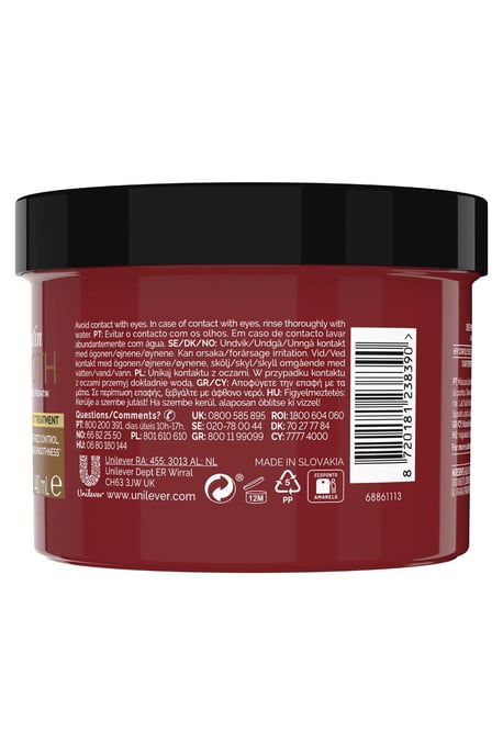 Keratin Smooth 'Mask' Deep Smoothing, 4x of 440ml