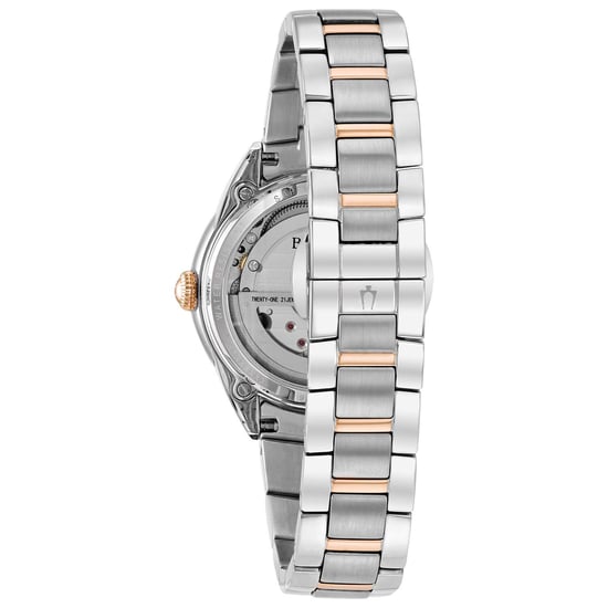 Bulova Neue Automatik Damenuhr Mehrfarbig 98P170 - Image 2
