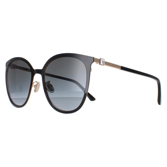 Jimmy Choo Cat Eye Damen Schwarz Gold Dunkel Grau Farbverlauf ORIA/G/SK - Image 2