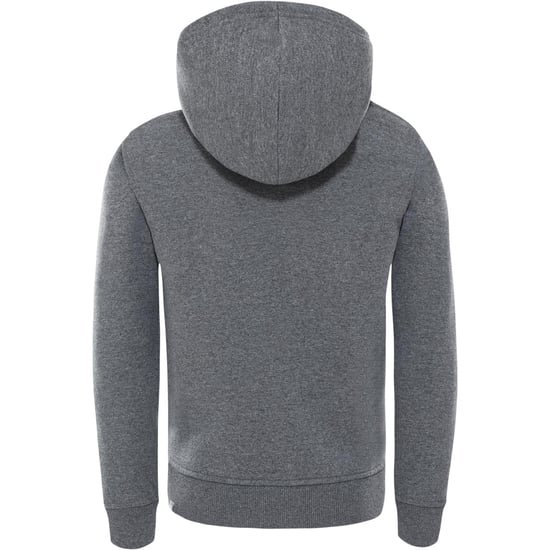 The North Face Unisex Kinder Drew Peak Stickerei Hoodie grau - Image 2
