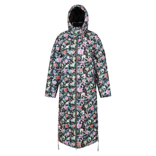 Regatta Womens/Ladies Christian Lacroix Milhaud Floral Longline Padded Jacket (Multicoloured)