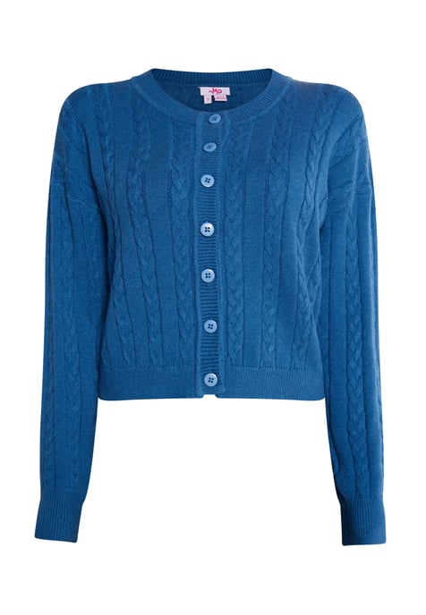 Mymo Strickjacke Damen Marine - Image 1