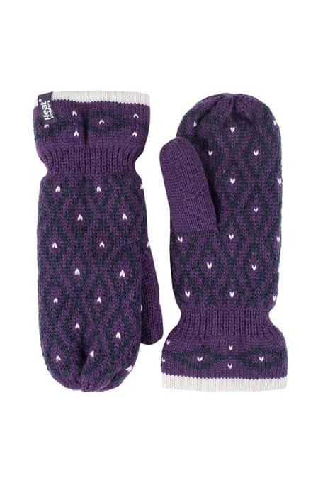 Heat Holders - Mit Fleece gefütterte, isolierte Winter-Thermofäustlinge für Damen - Image 1