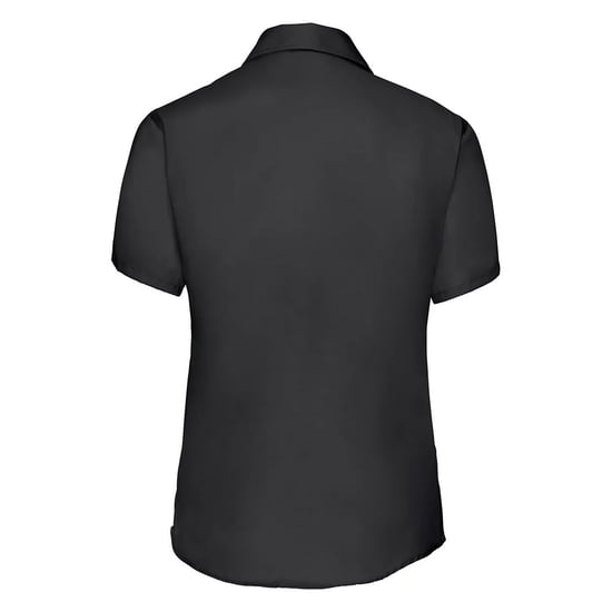 Russell Collection - "Ultimate" Hemd für Damen kurzärmlig (Schwarz) - Image 2