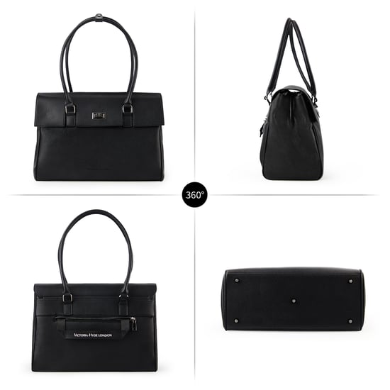 Victoria Hyde Damenhandtasche Businesstasche Reisetasche in Schwarz - Image 4