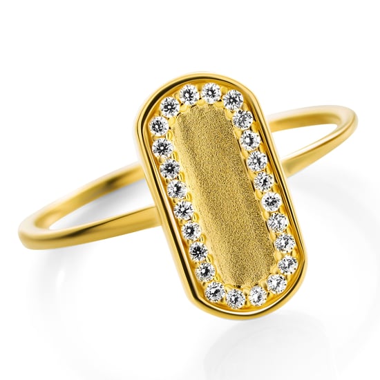 Orphelia 'Malaga' Damen-Ring aus 925er Sterlingsilber – Gold ZR-7573/G - Image 1