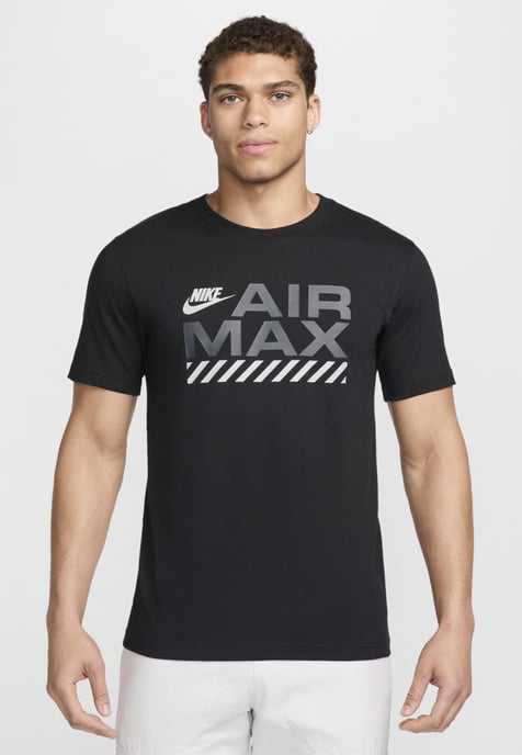 Nike Air Max Graphic Herren T-Shirt in Schwarz - Image 1