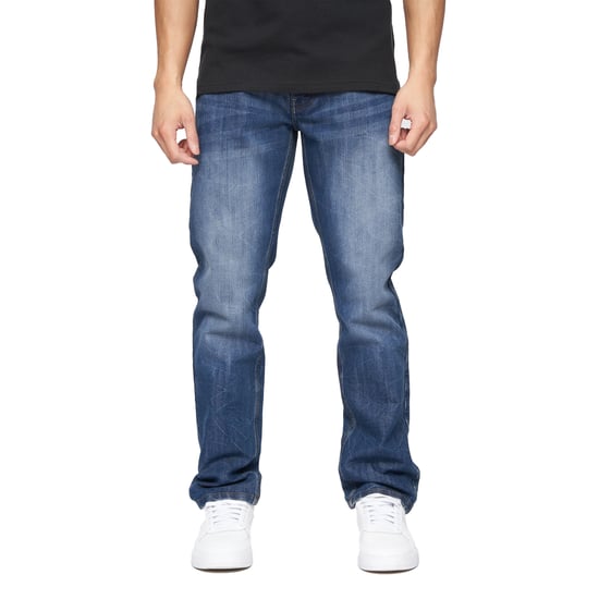 Crosshatch - "New Techno" Jeans für Herren (Steinwaschen) - Image 1