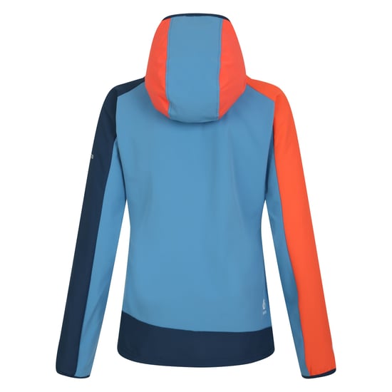 Dare 2B Womens/Ladies Avidly II Soft Shell Jacket (Niagara Blue/Satsuma)