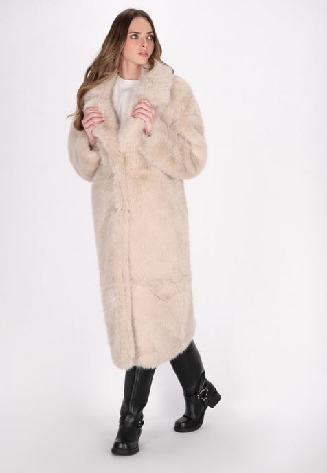 Dreimaster Übergangsmantel Damen Cremebeige - Image 3