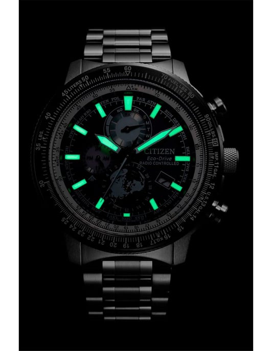 Citizen Promaster Geo Trekker Herren Silberne Uhr BY3006-53E - Image 5