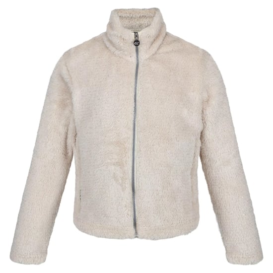 Regatta Kinder/Kinder Kallye Ripple Fleece Jacke (Light Vanilla) - Image 1