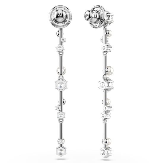 Swarovski 'Constella Bars' Damen Ohrringe aus Basismetall - Silber 5705614 - Image 4