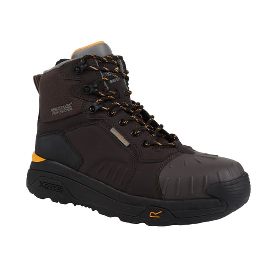 Regatta Mens Exofort Safety Boots (Chestnut/Black)