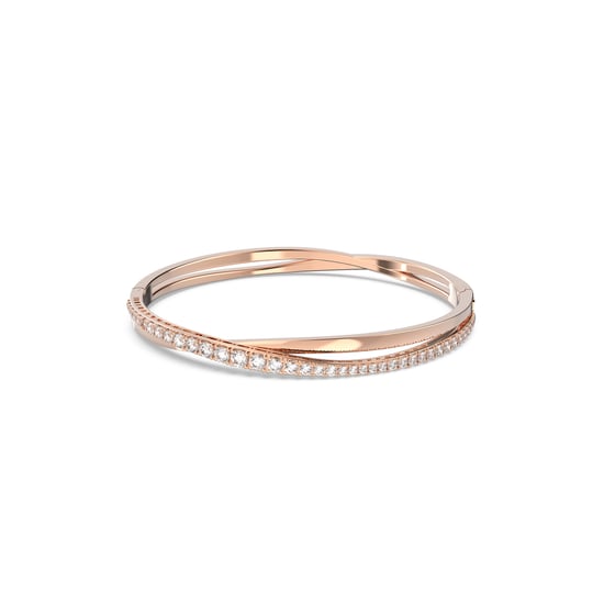 Swarovski 'Twist' Damenarmband aus vergoldetem Metall - Rosé 5620552 - Image 1