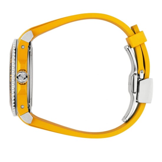 Gucci YA136317 Herrenuhr mit gelbem, besticktem Tiger-Zifferblatt - Image 3