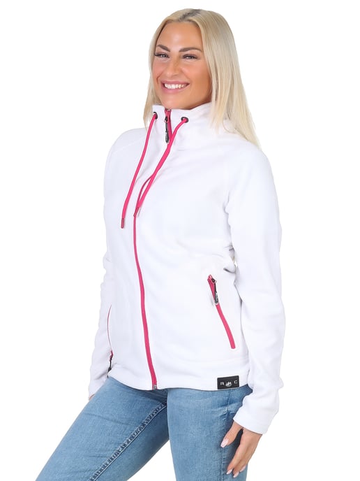 Rock Creek Fleecejacke Weiß - Image 5