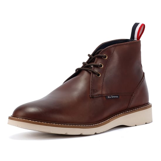 Ben Sherman Hampton Rote Herrenstiefel Aus Leder - Image 3