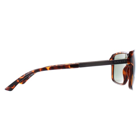 Guess Aviator Unisex Dunkel Havanna Grün GF5085 - Image 4