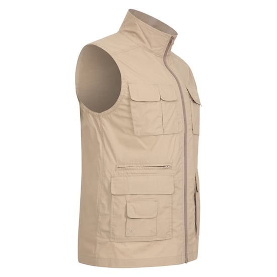 Mountain Warehouse Herren Trek II Gilet (Beige) - Image 4