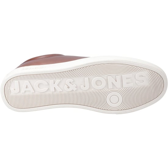Jack & Jones Galaxy Leder Herren Cognac Turnschuhe - Image 3