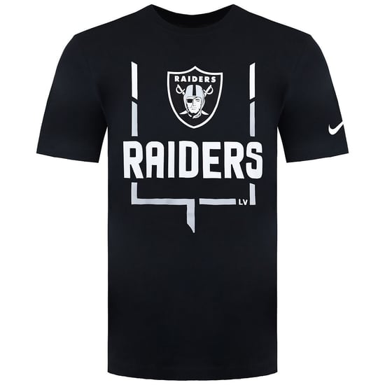 Nike NFL Las Vegas Raiders Legend Goal Post Herren-T-Shirt, schwarz - Image 1