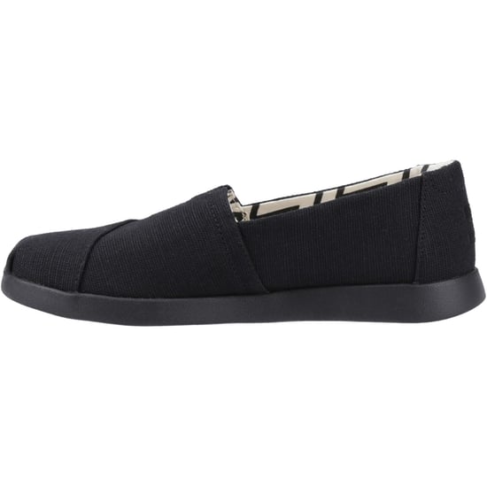 TOMS Alpargata Plus Damen Jute Espadrilles in Schwarz/Schwarz - Image 4