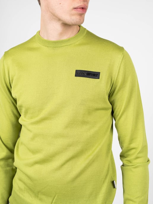 Plein Sport Pullover Merino Herren grün - Image 5