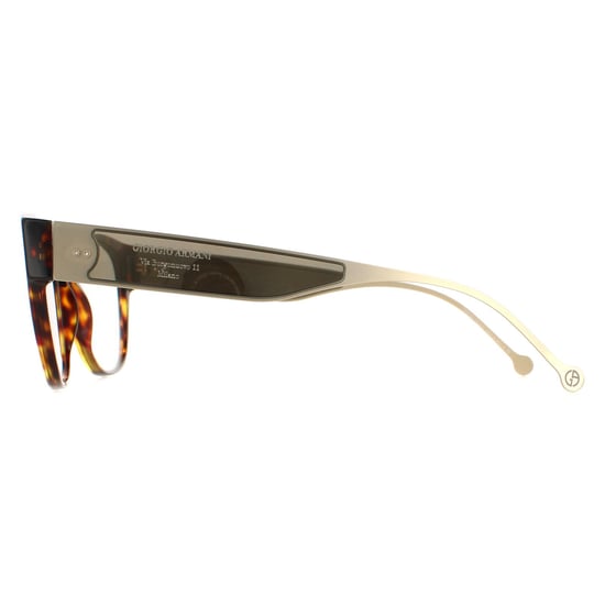 Giorgio Armani Cat Eye Womens Dark Havana Glasses