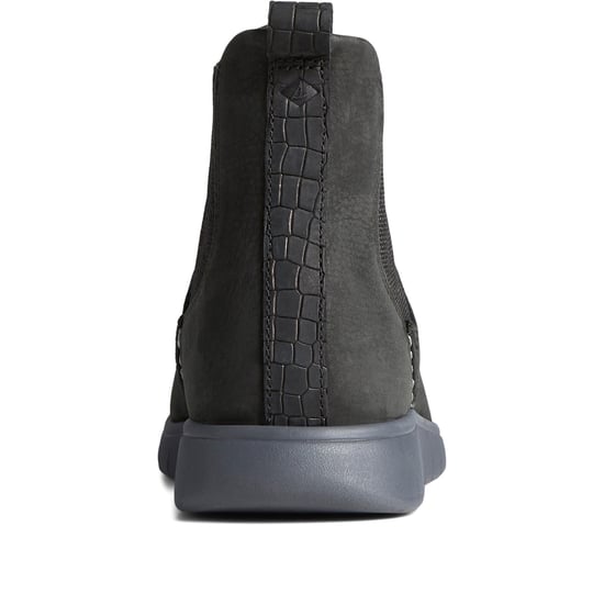 Sperry Coastal Plushwave Female Ladies Ankle Boots BLACK