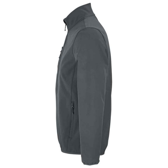 SOLS Mens Falcon Recycled Soft Shell Jacket (Charcoal)