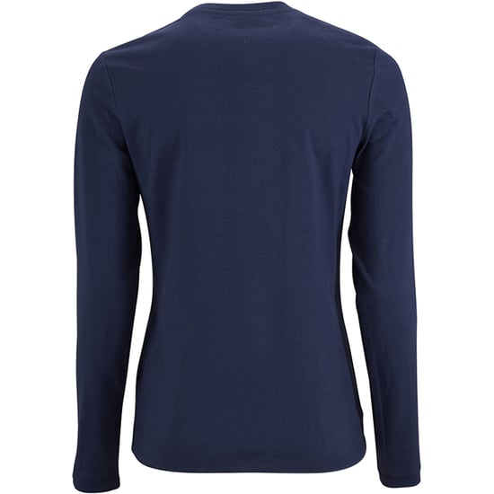SOLS Damen T-Shirt Imperial, langärmlig (Marineblau) - Image 2