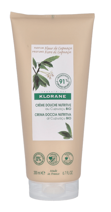 Klorane Shower Cream With Organic Cupuacu Flower. - Image 1