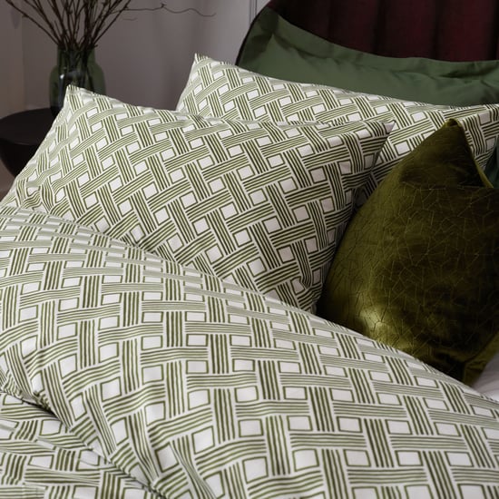 Hoem Alexa Abstract Cotton Rich Duvet Cover Set