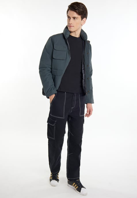 Mo Wattierter Blouson Herren Holzkohle - Image 2