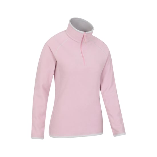 Mountain Warehouse - "Montana" Fleece-Oberteil mit halbem Reißverschluss für Damen (Pink) - Image 6