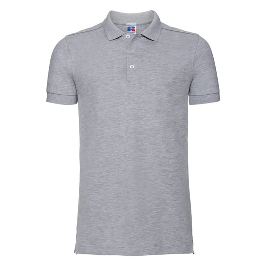 Russell - Polo manches courtes - Homme (Gris) - Image 1